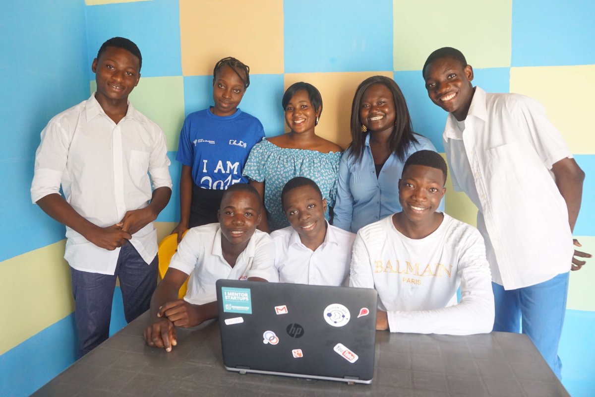 Première équipe Team Benin lors de l’édition 2017 du FIRST Global Challenge