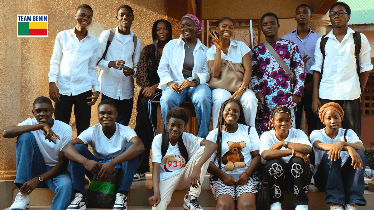 Les membres de Team Benin 2026 réunis pour représenter le Bénin au FIRST Global Challenge